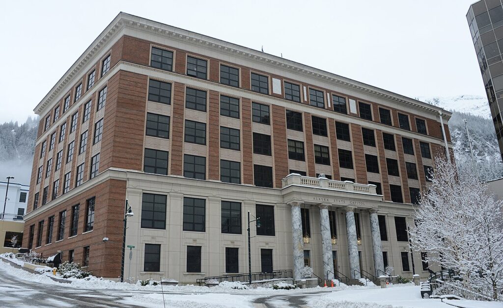 Alaska State Capitol in Juneau (file photo). James Brooks / CC BY 2.0