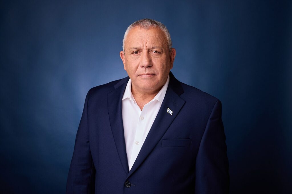 Gadi Eisenkot, leader of Israel's Yashar party.