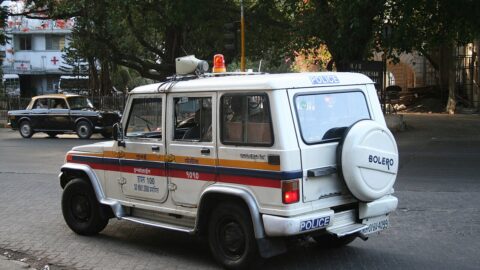 Mumbai Police patrol car