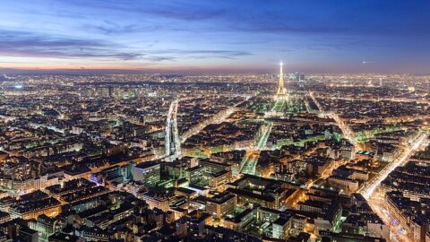 Paris at night