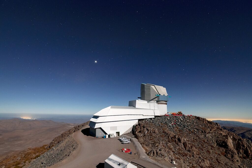 The Vera C. Rubin Observatory on Cerro Pachón in Chile