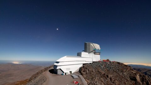 The Vera C. Rubin Observatory on Cerro Pachón in Chile