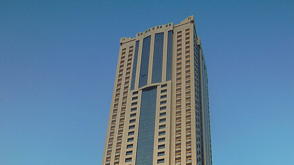 The Dhahran Tower office building in Dhahran, Saudi Arabia