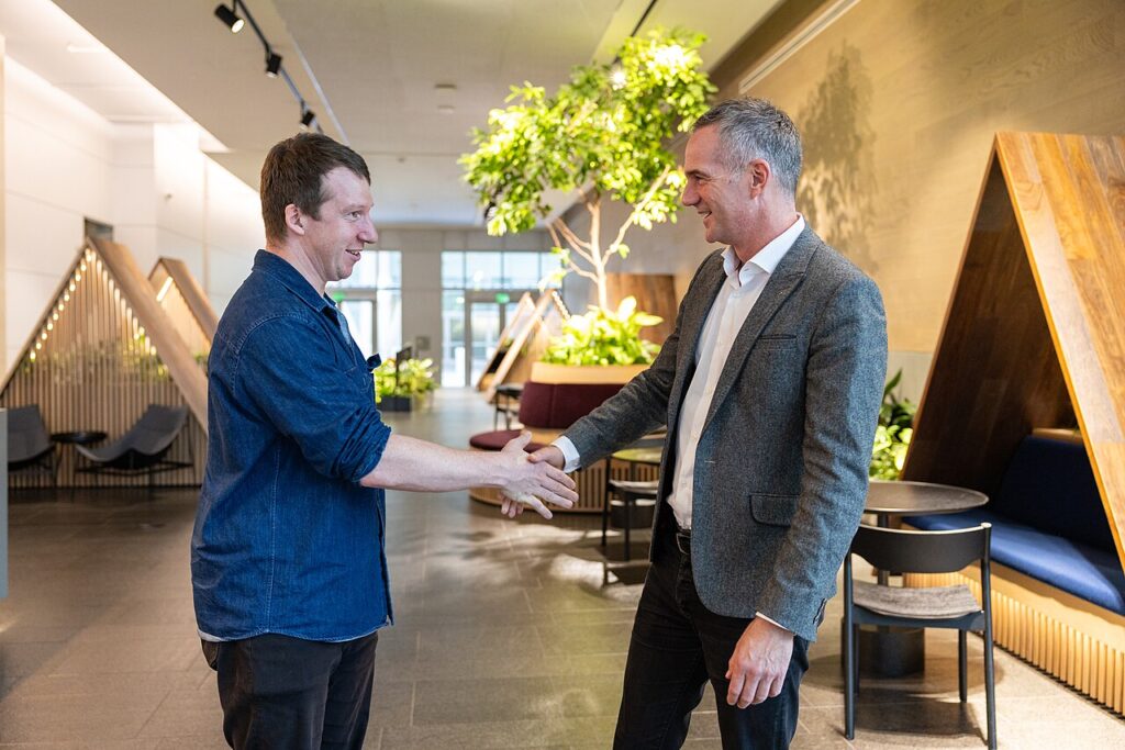 The UK Secretary of State for Science visiting Anthropic's San Francisco headquarters