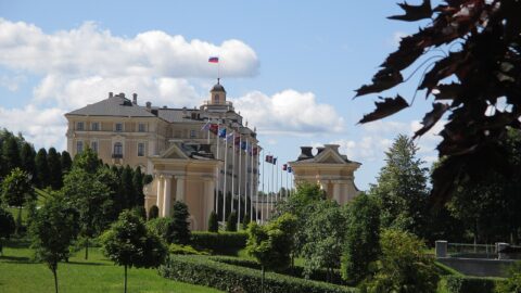 The Constantine Palace in Strelna, St. Petersburg, where Vladimir Putin met US envoy Steve Witkoff on October 21, 2026.