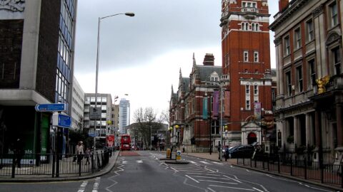 Katharine Street in Croydon, south London.