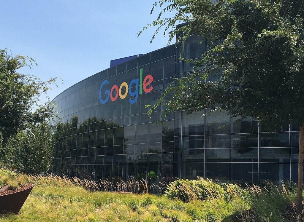 Google headquarters (Googleplex) in Mountain View, California.