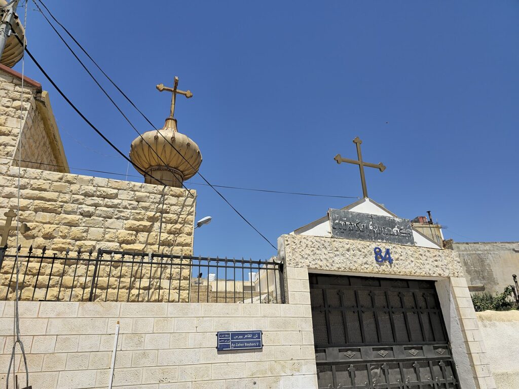 A church in Karak, Jordan