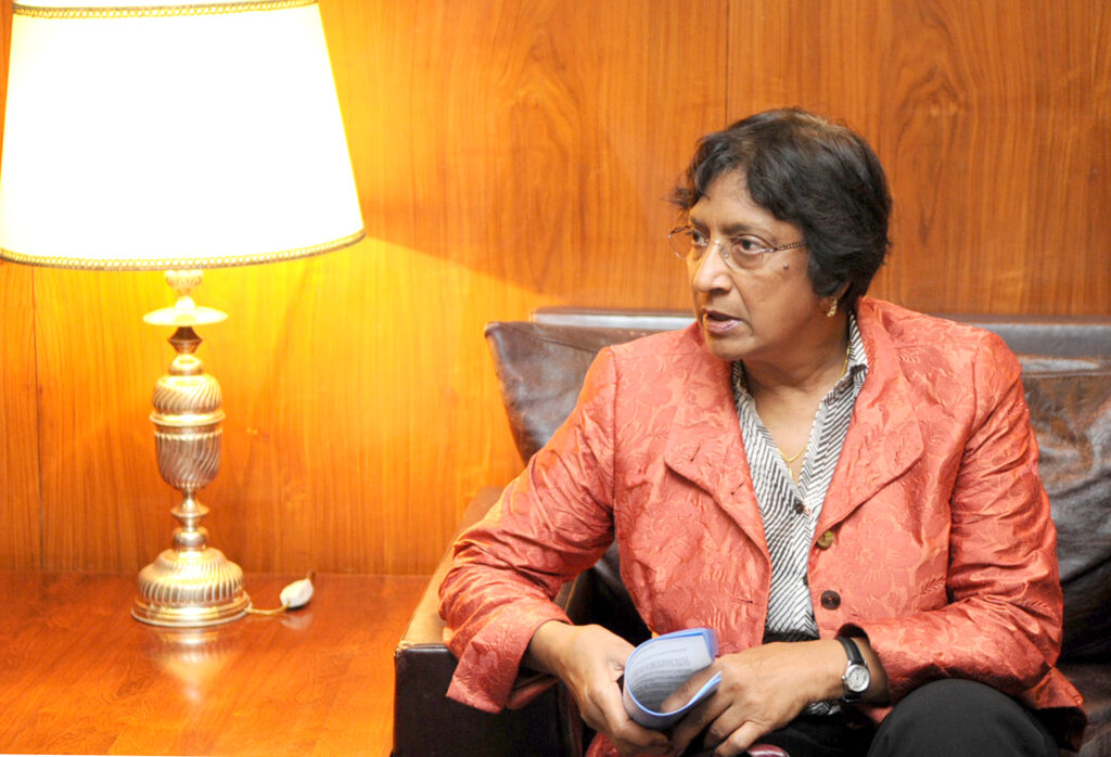 Navi Pillay, 2026 Nobel Peace Prize laureate and former UN High Commissioner for Human Rights