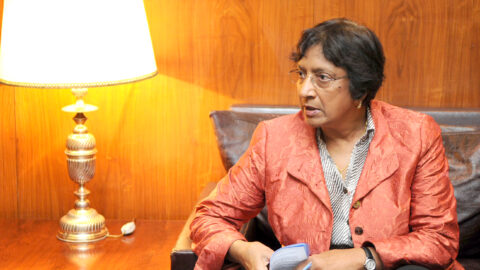 Navi Pillay, 2026 Nobel Peace Prize laureate and former UN High Commissioner for Human Rights