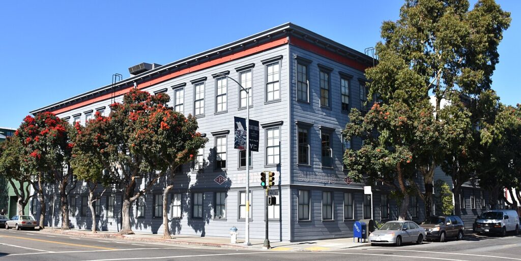 The Pioneer Building in San Francisco's Mission District, the former headquarters of OpenAI
