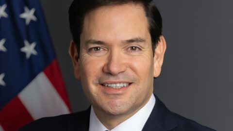 US Secretary of State Marco Rubio in his official January 2025 portrait.