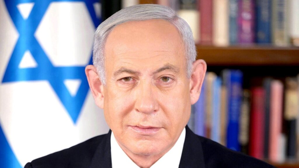 Benjamin Netanyahu, official portrait, February 2023